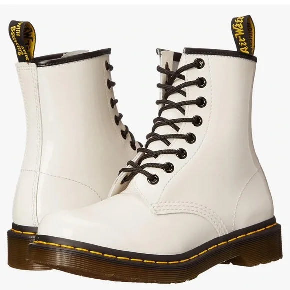 Boots Size Dr Martens 1460 Patent Leather Women's Boots